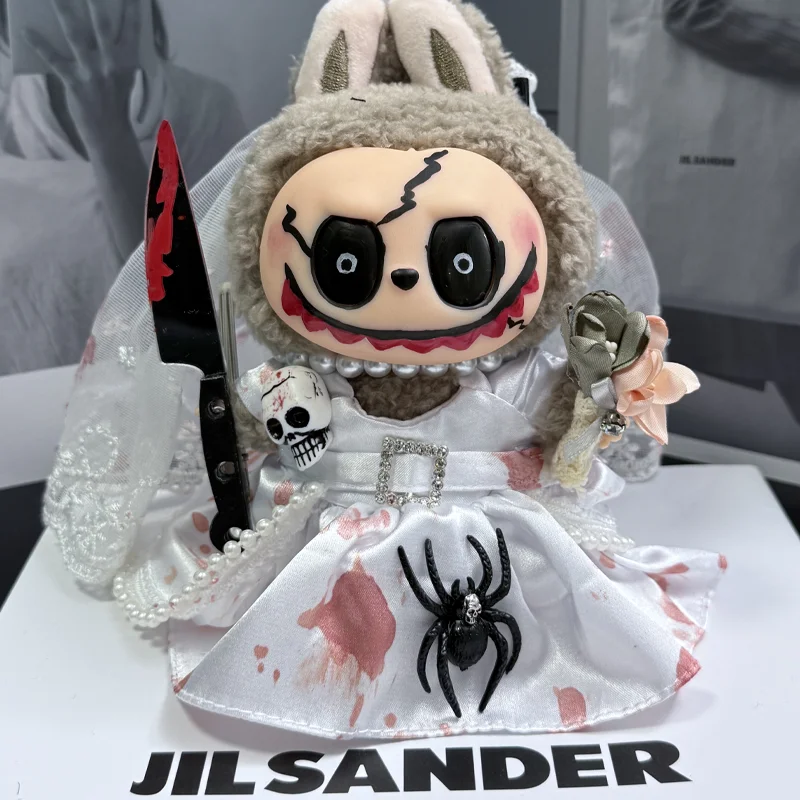 

Для Labubu Хэллоуин серии тяжелый рабочий наряд 17 см кукольная одежда для Labubu 1-го, 2-го, 3-го поколения, только платье без куклы