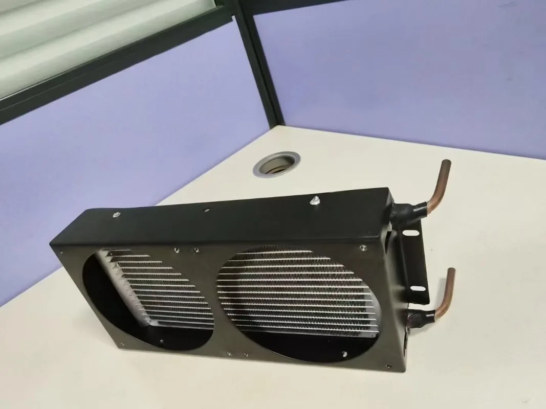 Mobile refrigeration equipment: aluminum microchannel condenser for transportation and distribution