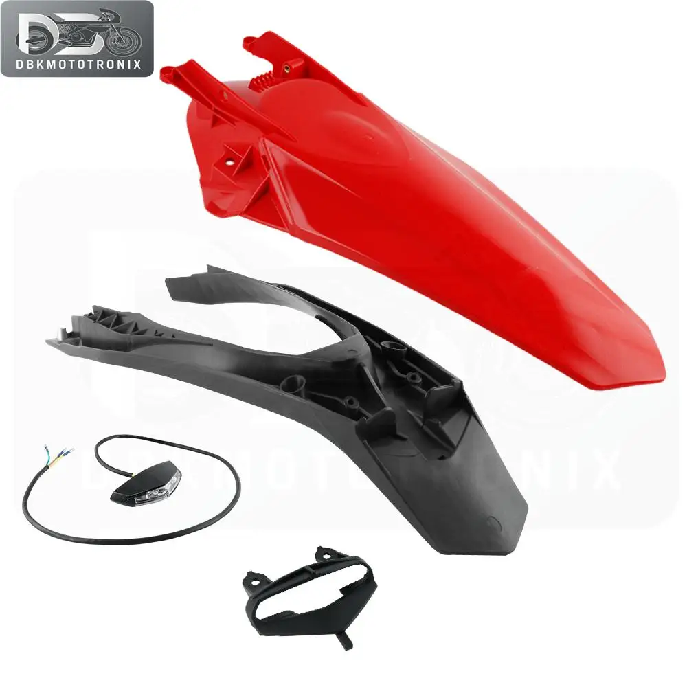 Motorcycle Tail Light LED Taillight Assy Rear Fender  Bracket License Plate Holder For GASGAS EC 250 300 250F 350F 2021-2023