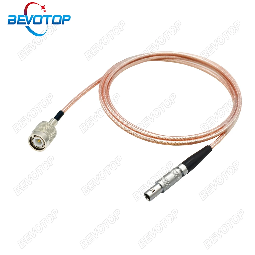 

BEVOTOP TNC to C5 FFA 00S Male Plug Connector RF Coaxial RG316 Cable Assembly Pigtail for Ultrasonic Flaw Detector