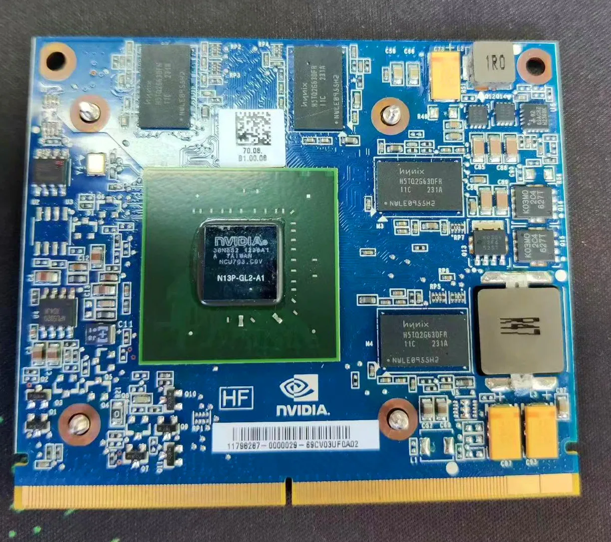 

Оригинальная графическая карта GT 630M GT630M, 2 Гб, DDR3, подходит для HP EliteBook, 8540 Вт, 8560 Вт, ноутбука, детской, MXM,