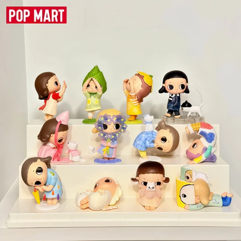 

POPMART Nyota I AM THE SEASONS Series Blind Box Mystery Box Caixa Sorpresa Девушки Аниме Фигурки Kawaii Модель Девушка Подарок На День Рождения