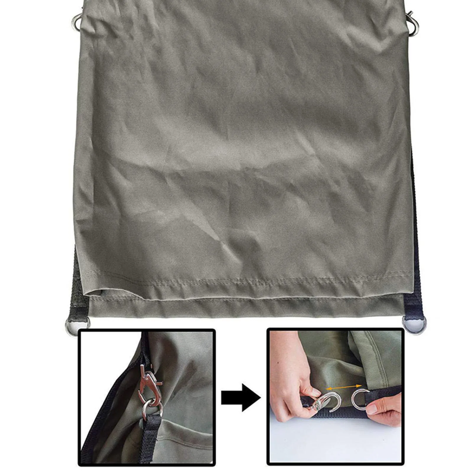 Collapsible Fruit Gathering Bag Comfortable and Adjustable Strap for  and Beach Tools Collecting