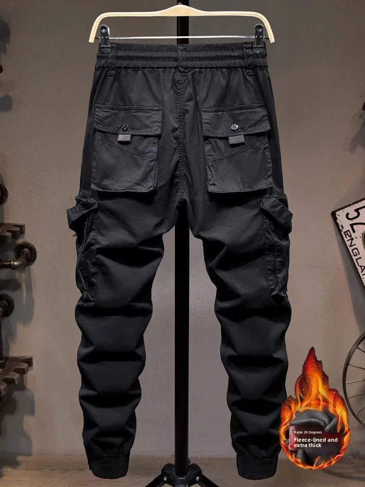 

Мужские рабочие брюки American Style 2026: Новые тактические брюки с молниями и большими карманами, для активного отдыха, универсальные, повседневные