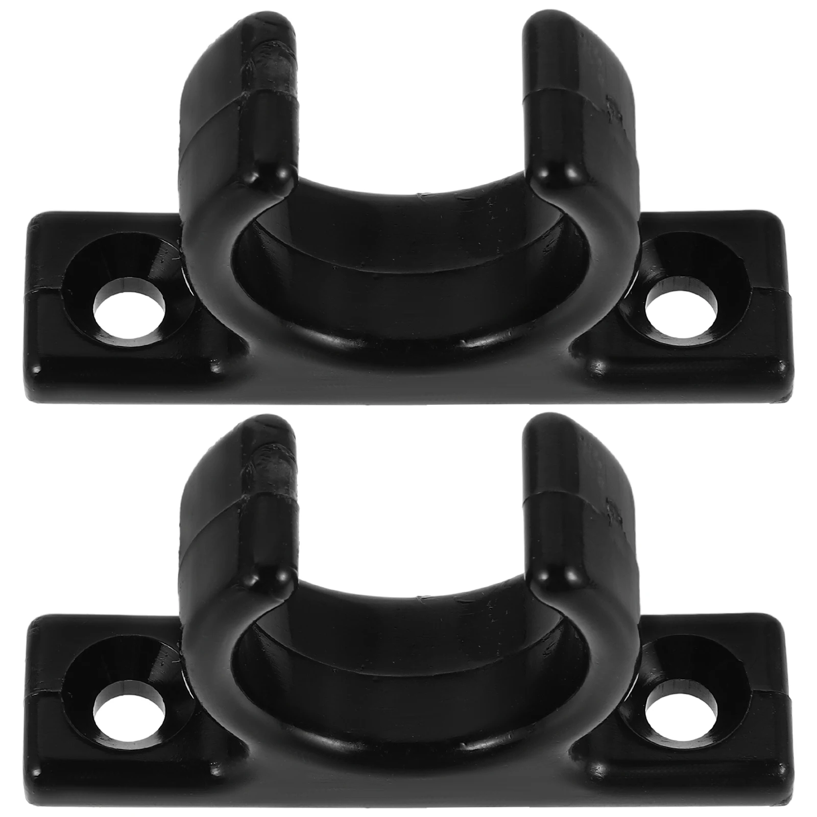 

2 Pcs Marine Pipe Clamp Paddle Holder Accessories Boat Ladder Clip Hook Holders Convenient Keeper for