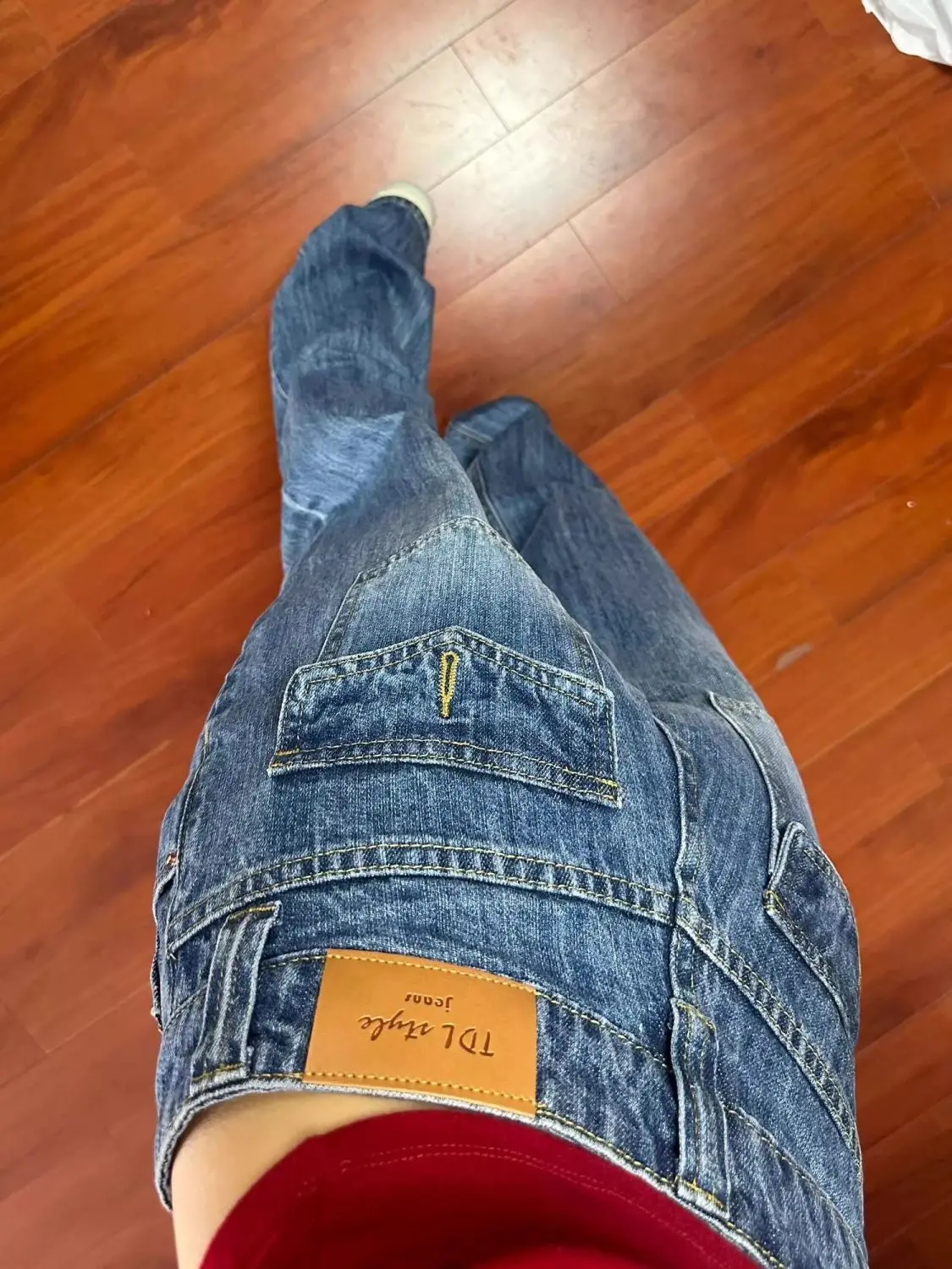 Wide Leg Pants Linen Woman Womens Spring-Summer Crossover Lightweight Wide-Leg Minimalist High-Street Outdoor Music Festival Ins