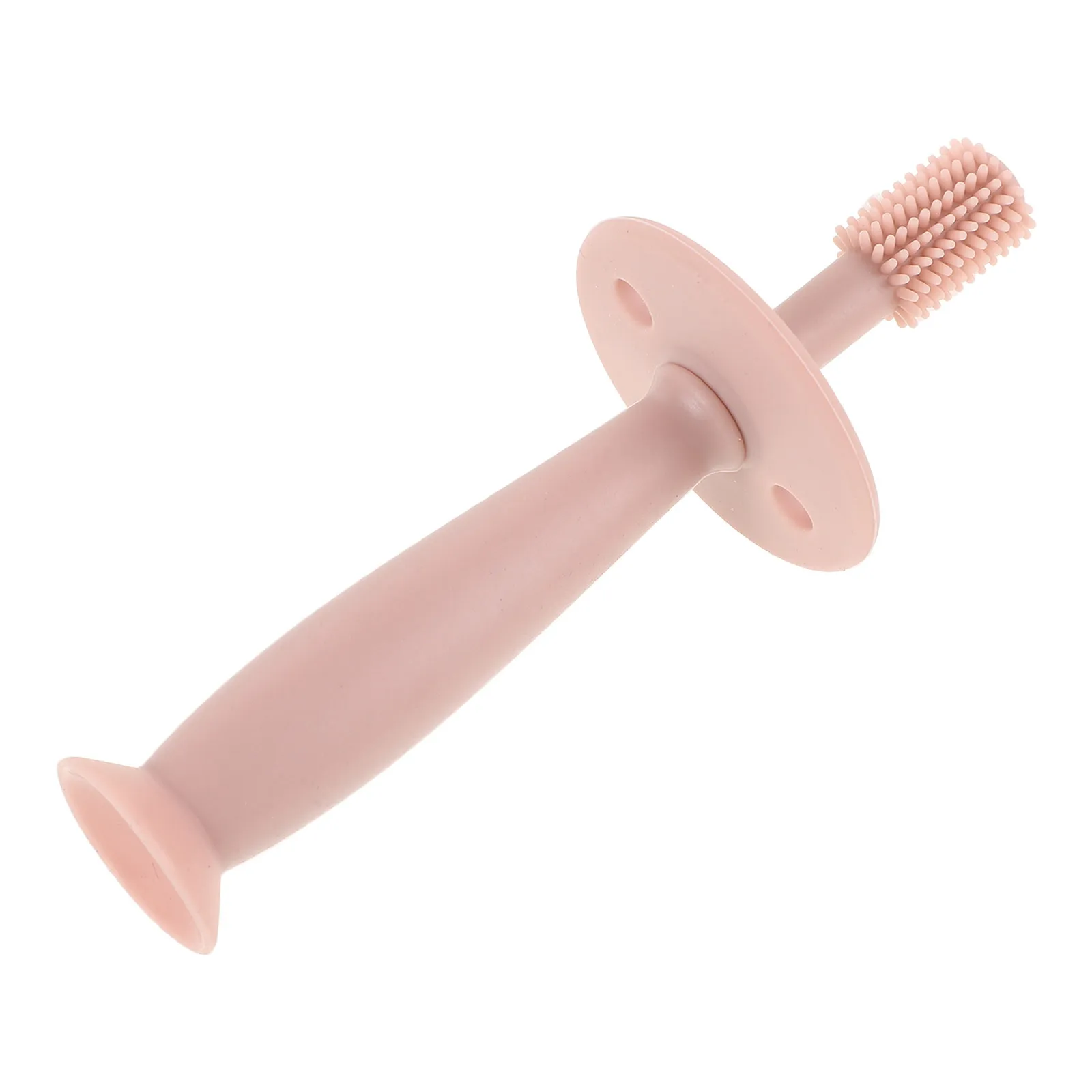 1 قطعة فرشاة أسنان الطفل سيليكون دليل واقية يربك الوردي العناية بالفم التدريب شعيرات ناعمة طفل اللثة الإغاثة #2