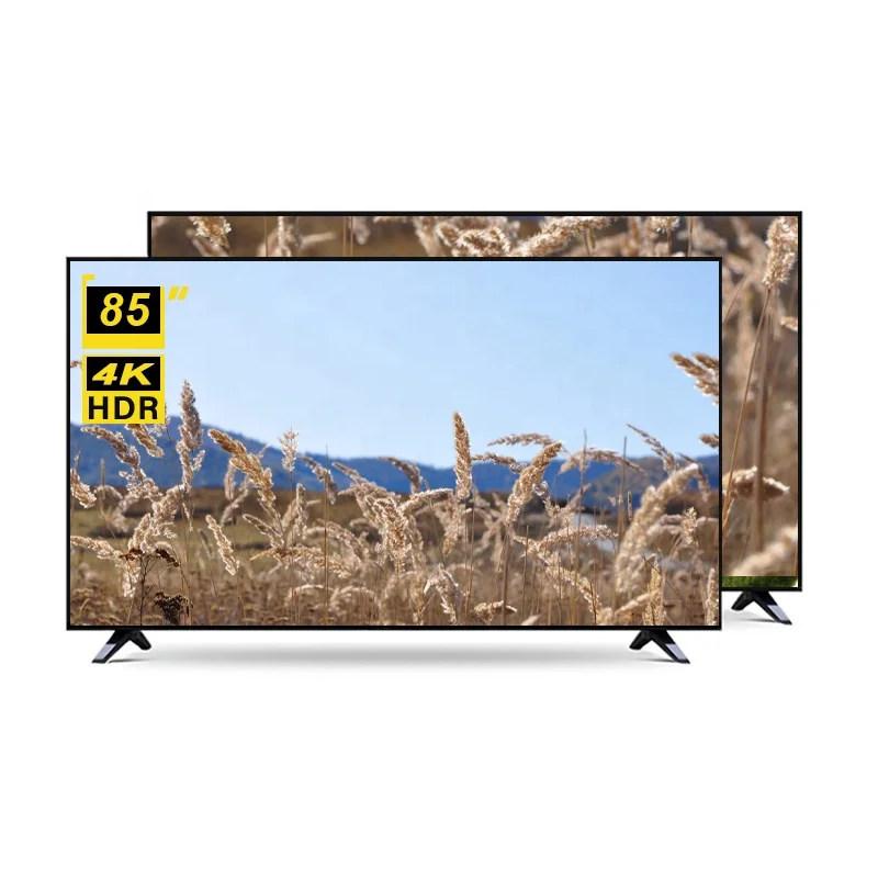 

High end customized STLF ZJWOEM Smart Ultra HD 85 90 100 Inches LED 4K Television with Large Screen Flat Screen
