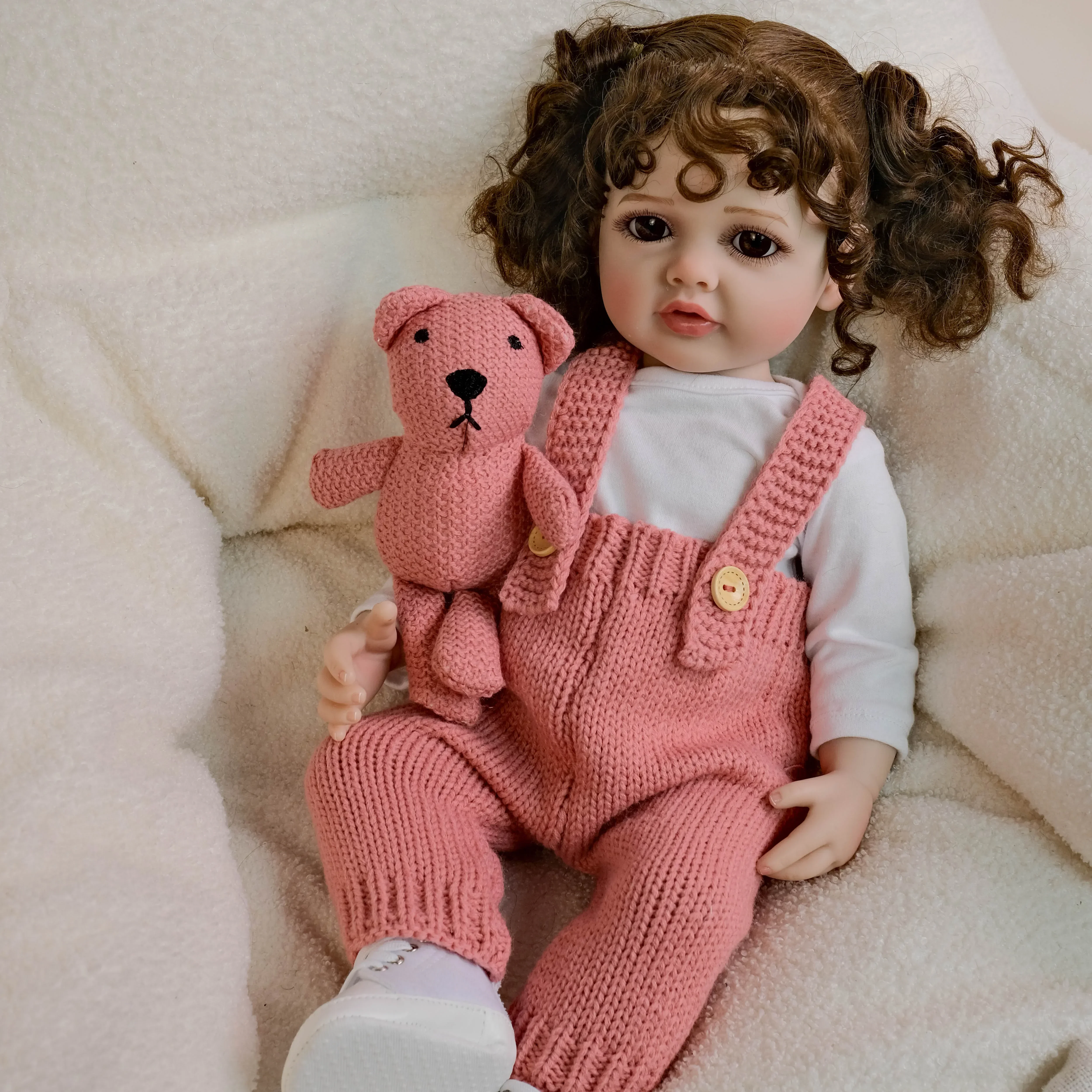 22-calowa lalka Betty z miękki – Baby Products For Curly Hair recenzja i cena