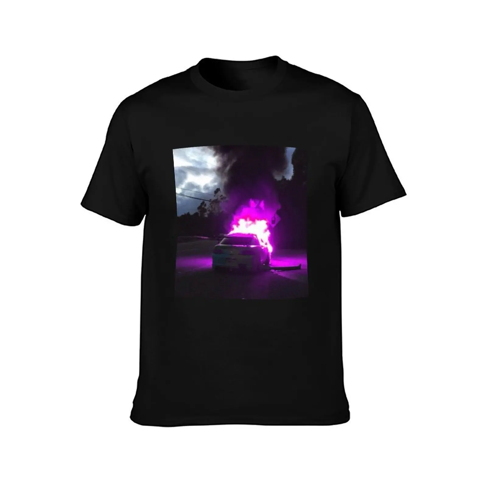 Purple Wreck JDM T-Shirt Quick Dry Sports Short Sleeve Tee T-Shirt