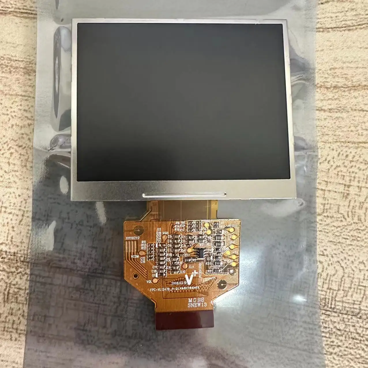 Imagem -02 - Original Novo Display Lcd para Fpc-vl1247b_p01 W-lbl-vl1247b-01b