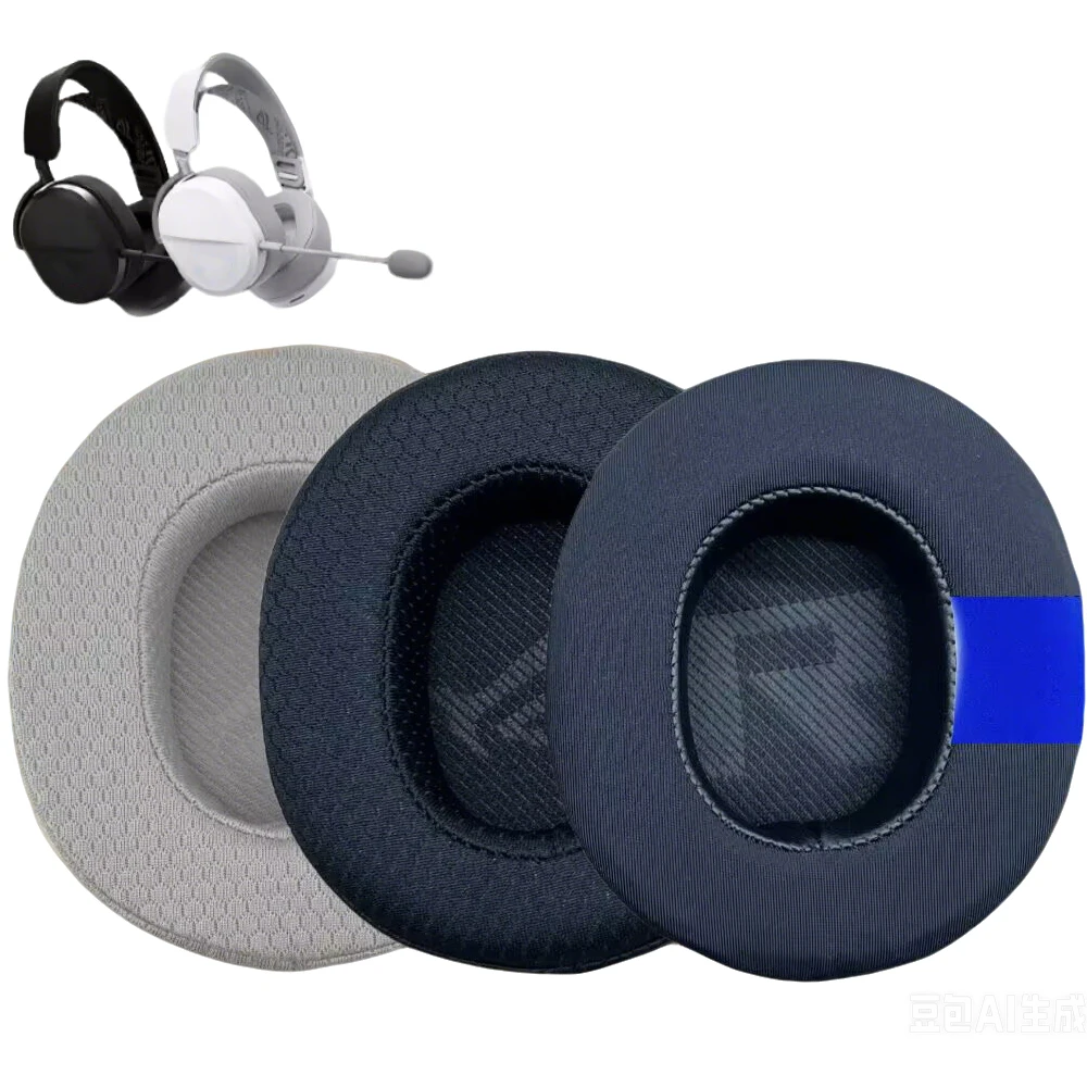 Soft Foam Replacement Earpads for ASUS ROG Pelta Headset Durable Comfortable Ear Cushions Reduce Friction Ideal Repair Kit