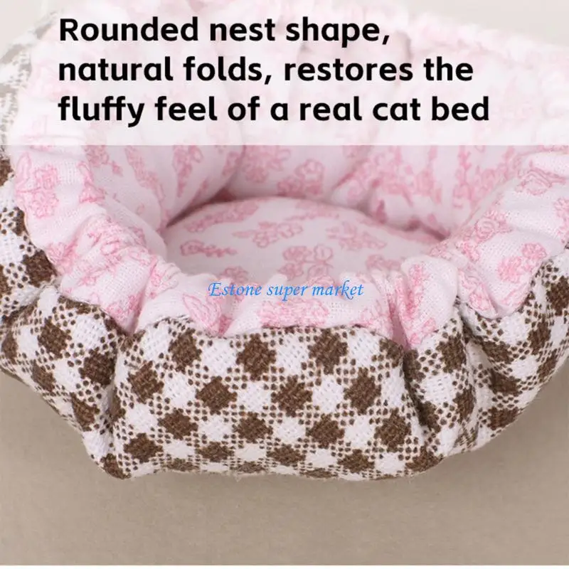 090B Educational Dollhouses Pet Supplies Playset Nest Dollhouses 1:12 Scale