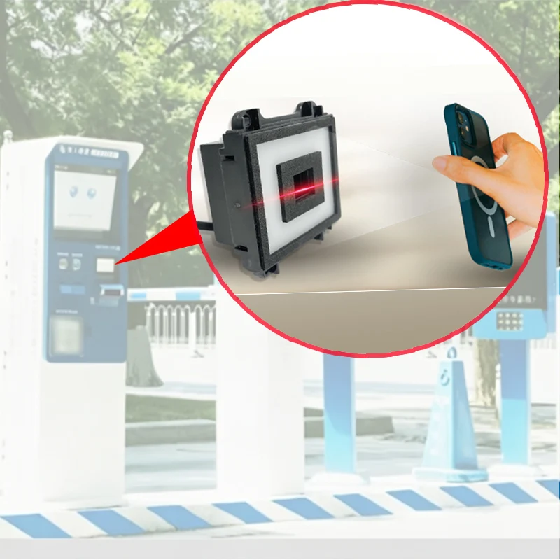 LONVILL Low Power 175mA 1MP CMOS Auto Trigger Long Range 170cm Barcode Scan Module for Parking Exit