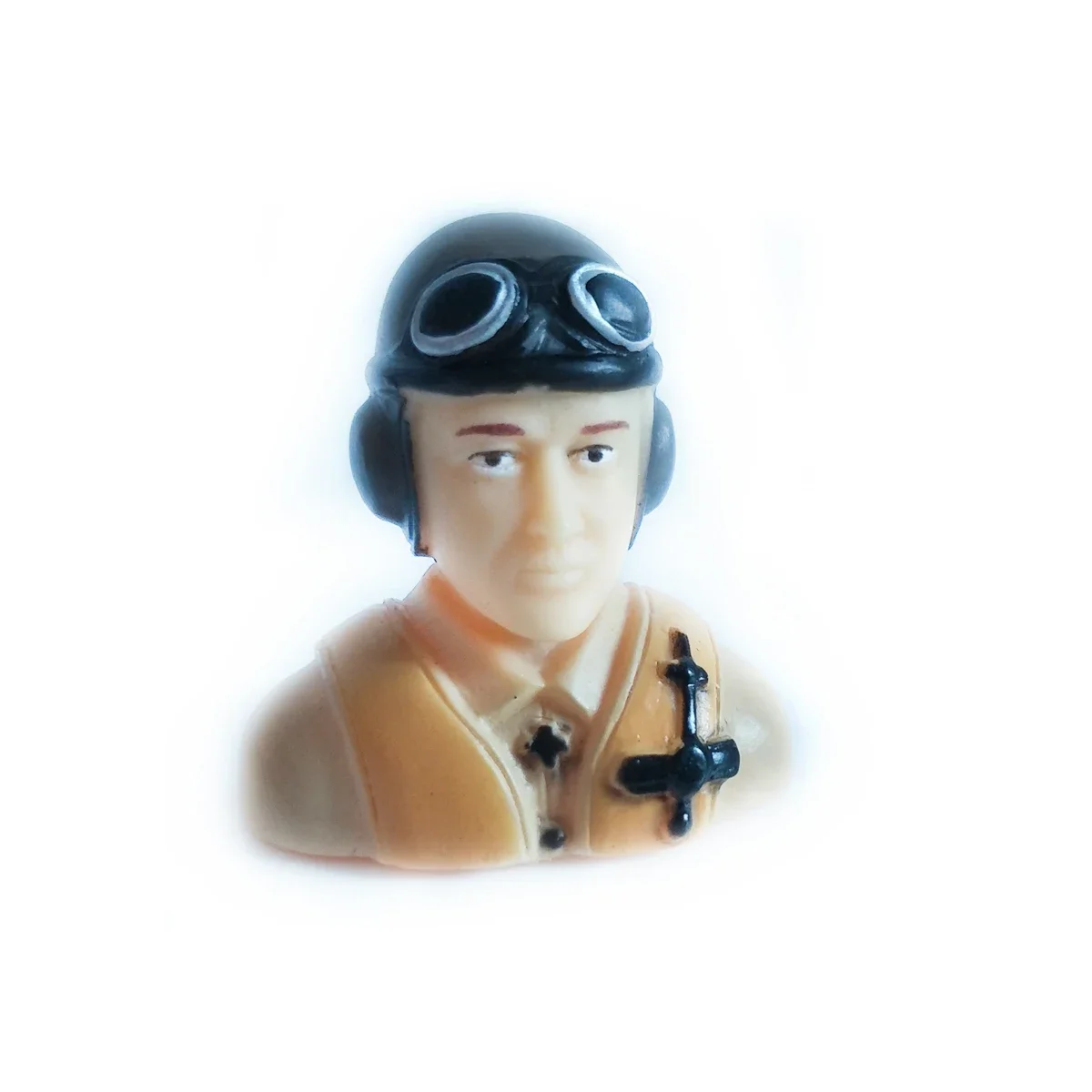 Pilot Figure Scale 1/9 42x24x39mm Portrait Toy For RC Model Airplane Jet