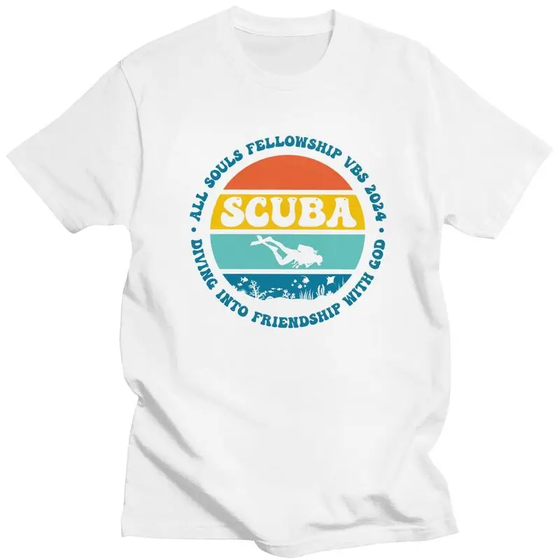 Custom Classic Scuba Diving T Shirt Men Short-Sleeve Dive Diver Gift T-shirts Casual Tee 100% Cotton Slim Fit Tshirt Gift
