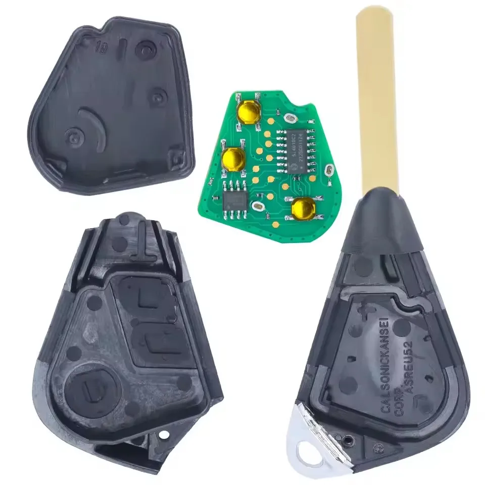 

KEYECU 3 Btns 433MHz 4D60 4D62 Chip for Subaru Forester Impreza Liberty Outback 2004-2009 Tribeca Auto Remote Key Fob 57497AG153