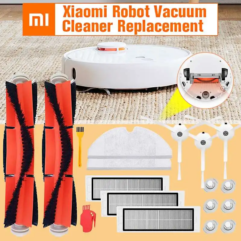 Per Xiaomi Mi Robot S50 S51 Roborock2 Mijia accessori per aspirapolvere Robot aspirapolvere filtro Hepa spazzola principale spazzola laterale