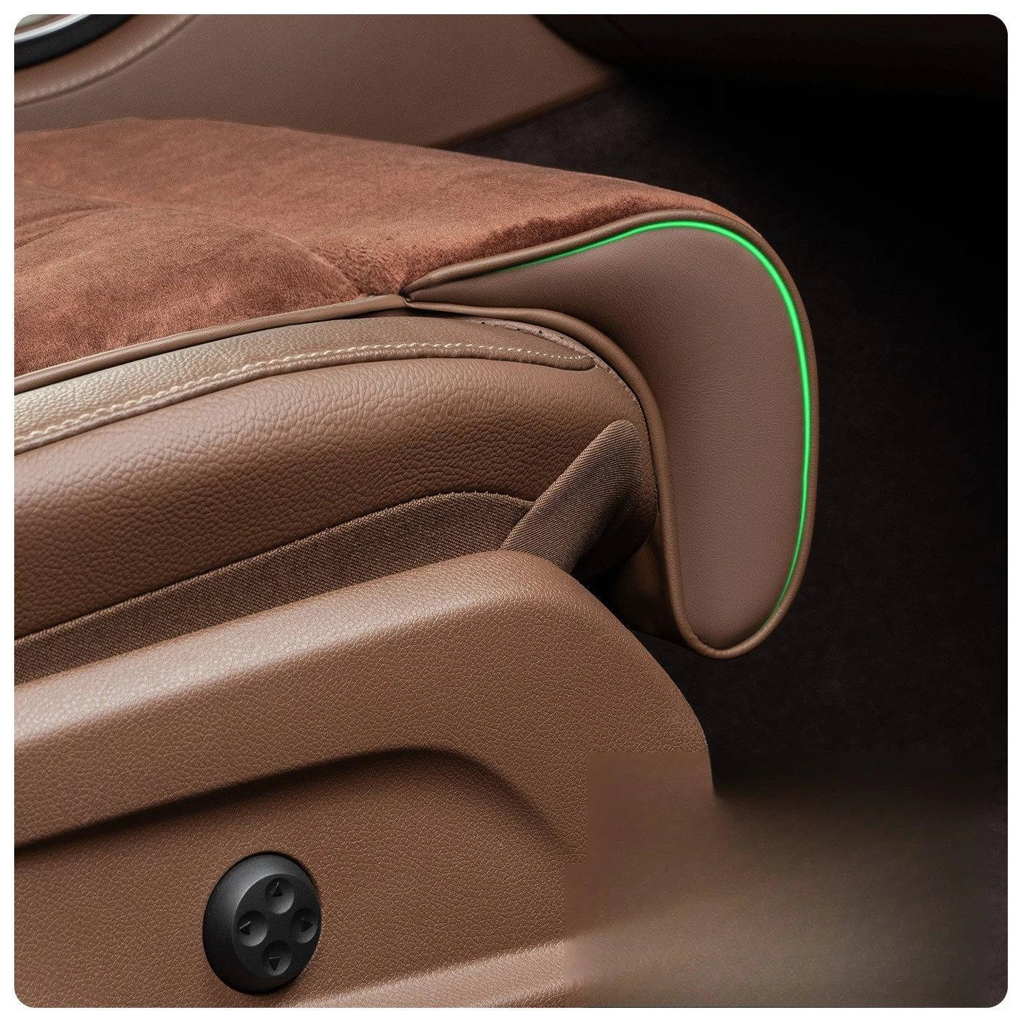 مقعد السيارة الساق دعم تمديد الفانيلا الجلود السيارات مقعد موسع الساق وسادة لسيارات BMW F30 F31 F32 F34 F20 F21 F07 F10 X1 X3 X5 #3