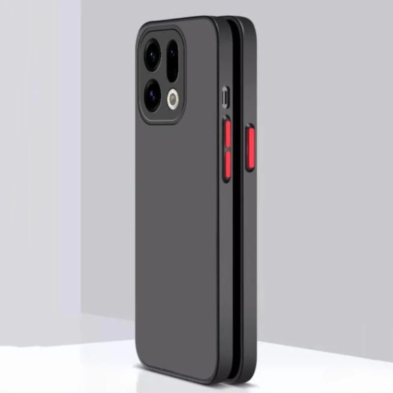 ل ممن لهم البحث X9 برو الجلد يشعر للصدمات جراب هاتف ل ممن لهم البحث X 9 FindX9pro لينة بولي يوريثان الوفير واضح الصلب PC الغطاء الخلفي