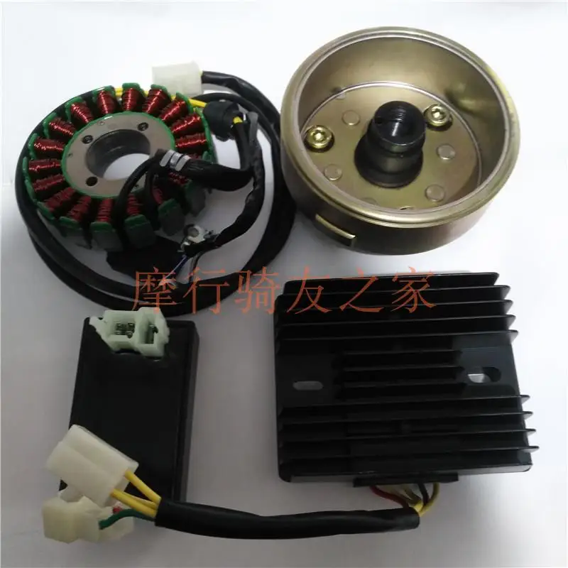 8-level modified 18-level magneto stator rotor motorcycle coil to increase power generation