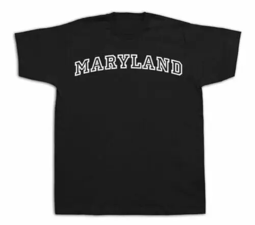 Maryland Mi Md Gratis Estado Camiseta Informal Especial Proud Apparel Sabe Sport