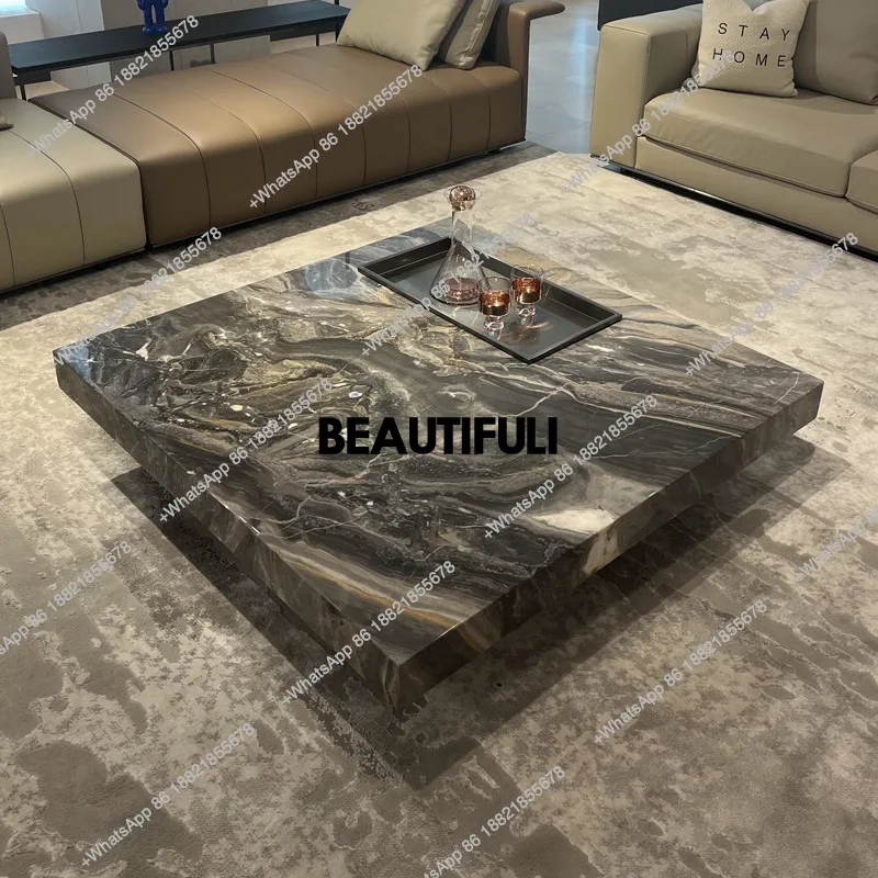 

Кухонный журнальный столик в скандинавском стиле, прямоугольный органайзер, роскошный торцевой столик для гостиной, современная мебель для дома Mesa De Centro Sala