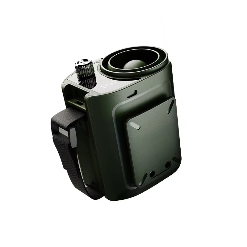 Portable Waist Clip-on Small Fan Cross-border New High-Speed Strong Wind Outdoor Construction Site Power Bank Charger