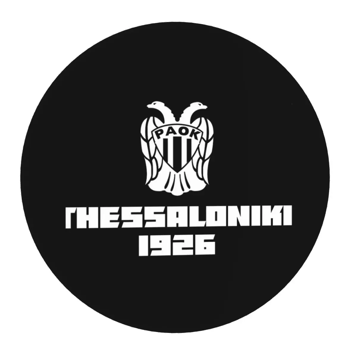 

Круглый коврик для мыши Paok Thessaloniki Ultras Hooligans, коврик для клавиатуры и мыши, игровой коврик для ноутбука, офисные аксессуары, настольный коврик