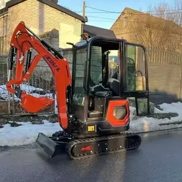 

CE Euro 5 Mini Excavator 2.5 Ton Hydraulic Crawler Digger with Swing Boom Compact Design