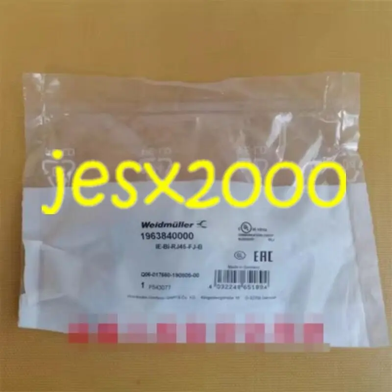 1PC NEW Weidmuller Connector IE-BI-RJ45-FJ-B 1963840000 #LM