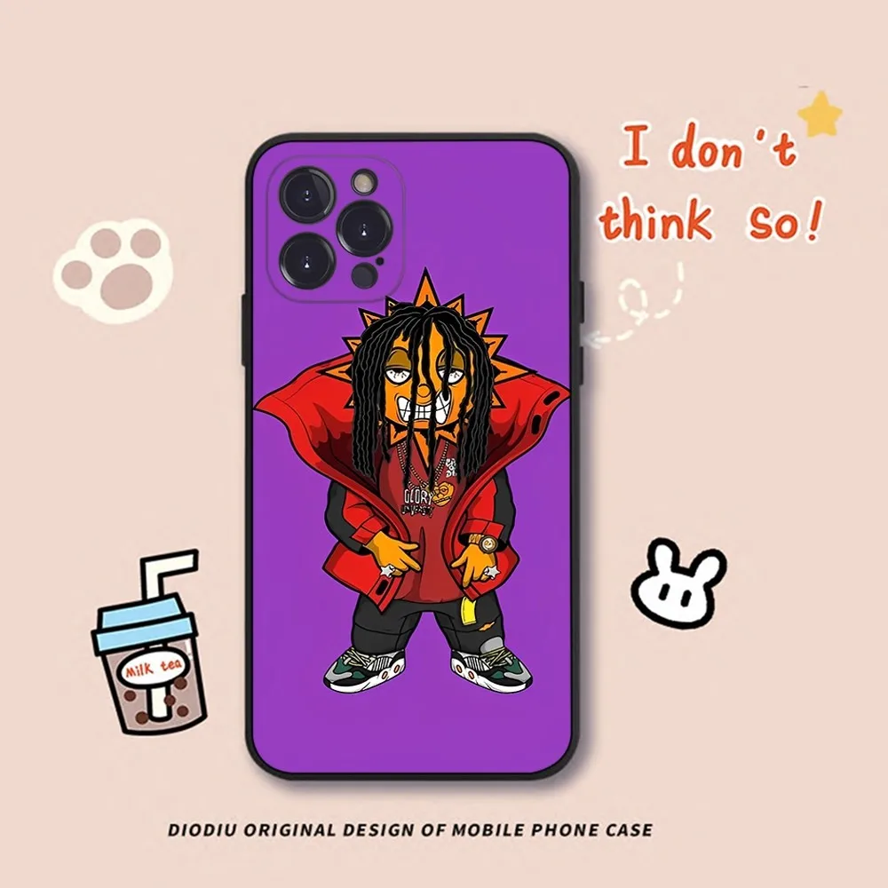 Chief Keef Phone Case For iPhone 14 13 12 Mini 11 Pro XS Max X XR SE 6 7 8 Plus Soft Silicone Cover