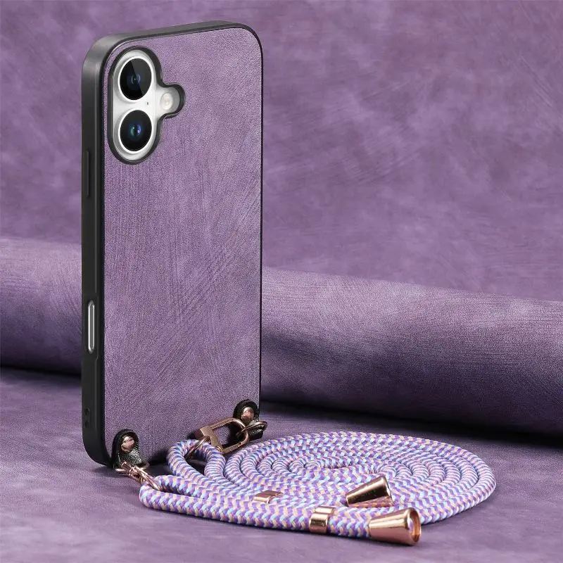 Adjustable Shoulder Strap Phone Case for Huawei Pura 70 Ultra/P60/P50/Mate 70/Nova 13 12 11 Ultra Y70 Y90/Honor 300/200/100/V40