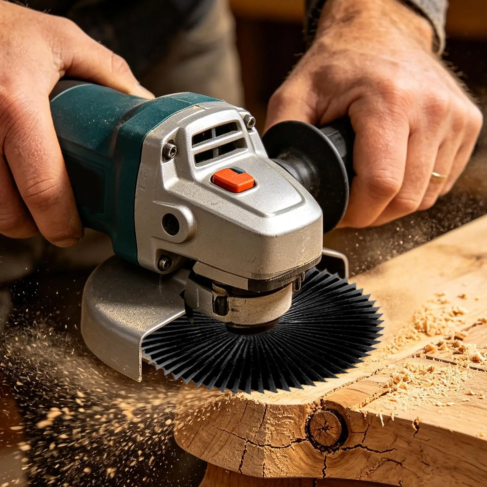 Angle Grinder Carving Head Arc-Shaped Carbon Steel Polishing Angle Grinder Tool For Furniture Making Tool Repair Daily