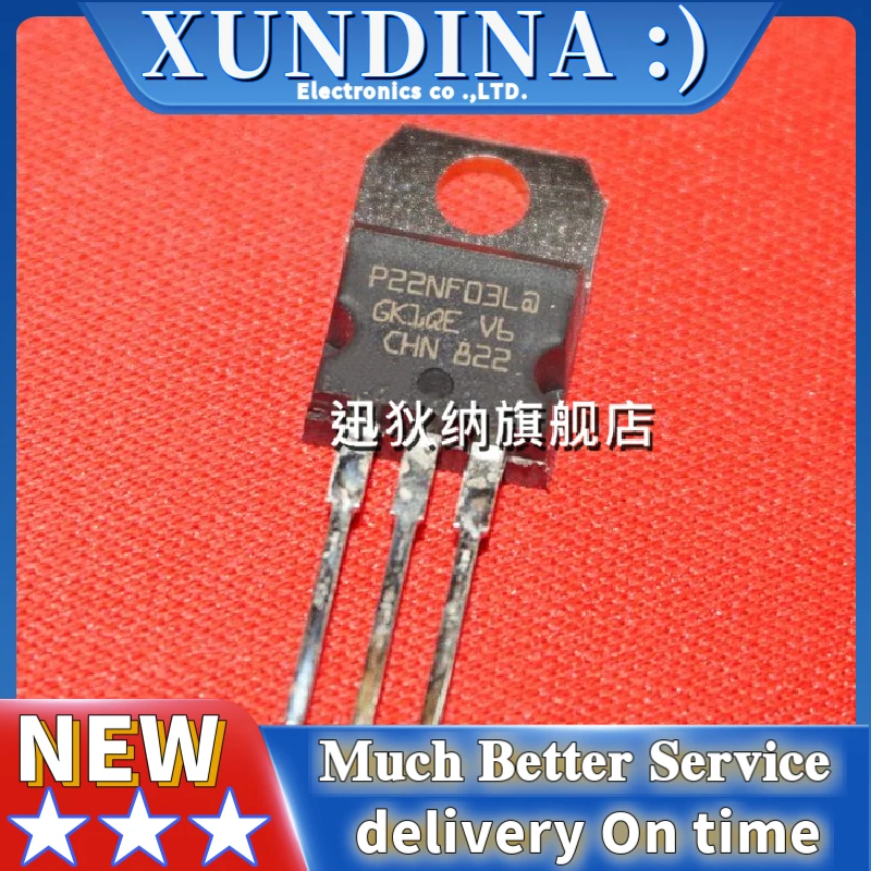 10 PZ/LOTTO STP22NF03L TO220 nuovo e originale IC