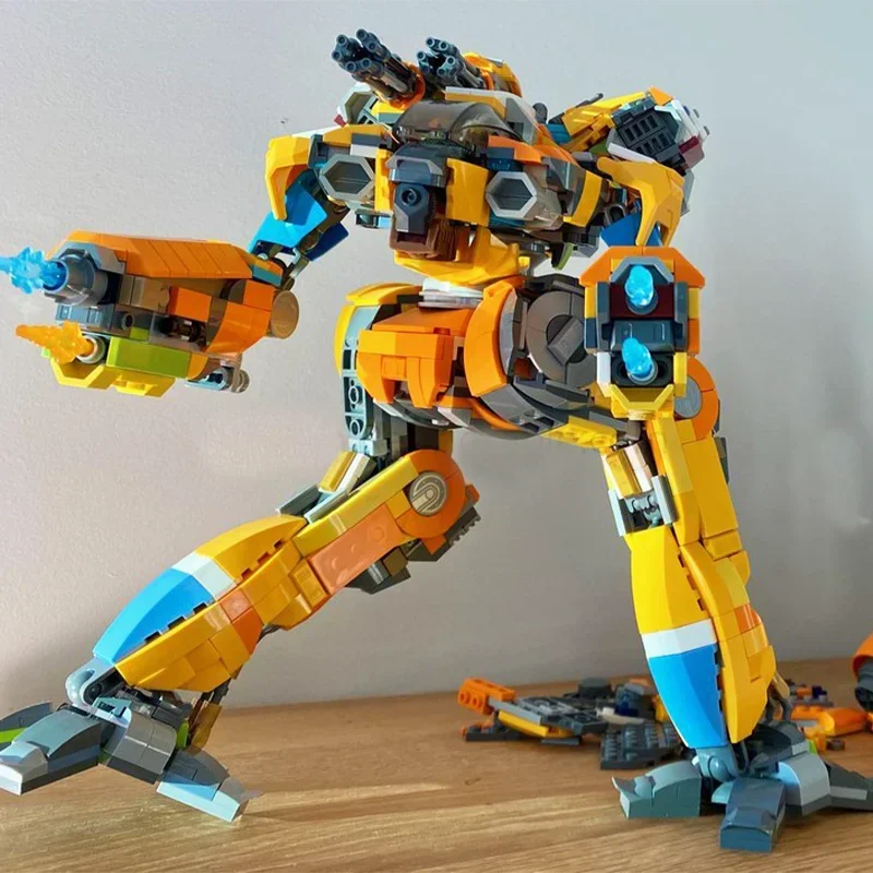 NEW MOC 1419PCS MAD-5R+ Marauder Battletech Mechwarrior Mech Educational Toys Boy's Gifts Creative Building Blocks DIY Toys