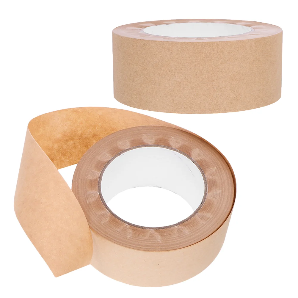 2PCS Watercolor Painting Tape 48mm Sealing Supplies Kraft Paper Artwork Framing Mounting Easy Application Length