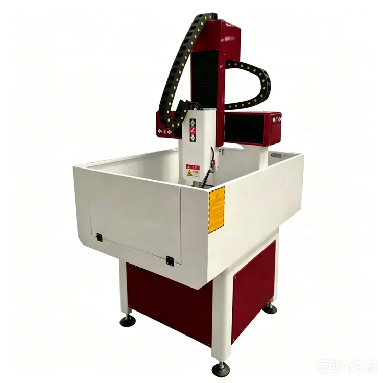 FM4040 Steel Iron Aluminum Metal Engraving Cutting Machinery Metal Iron Engraving 4040 6060 Mini CNC Router Machine