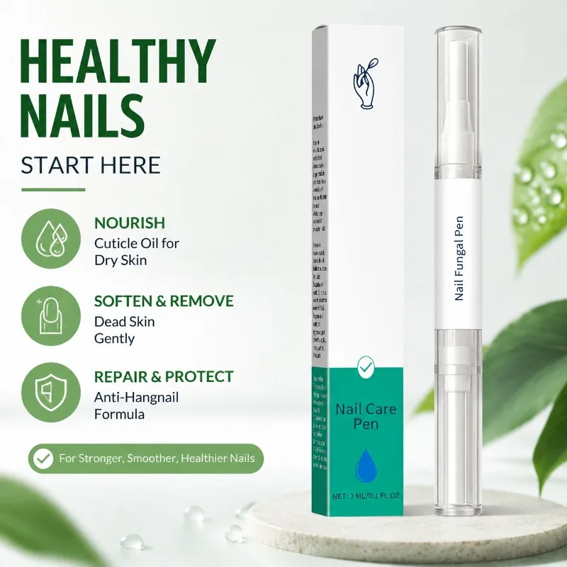 Nail‑strengthening Nutrition‑oil Pen, Cuticle‑moisturizing Manicure Stylus, Anti‑hangnail Dead‑skin‑removing Implement