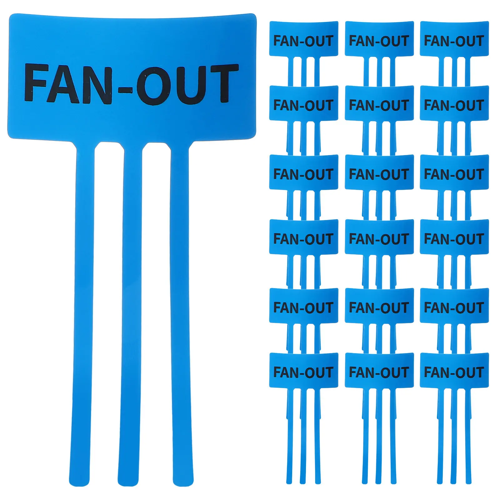 

10 Sheets Air Conditioner Airflow Indicating Stickers Adhesive Labels for Cooling System Vents Heater Exhaust Fan Simple Decor