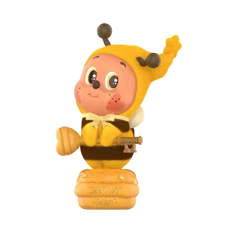 

POPMART Twinkle Twinkle Bee MyHoney Bee Happy Series: Коллекционная аниме-фигурка в закрытой упаковке, милая игрушка-сюрприз