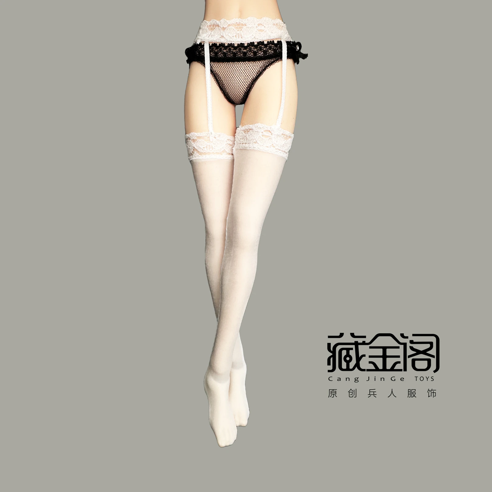 ชุดจั๊มสูทแบบบางสำหรับทหารหญิง ขนาด 1/6 พร้อมถุงเท้า รุ่น 12 นิ้ว TBL