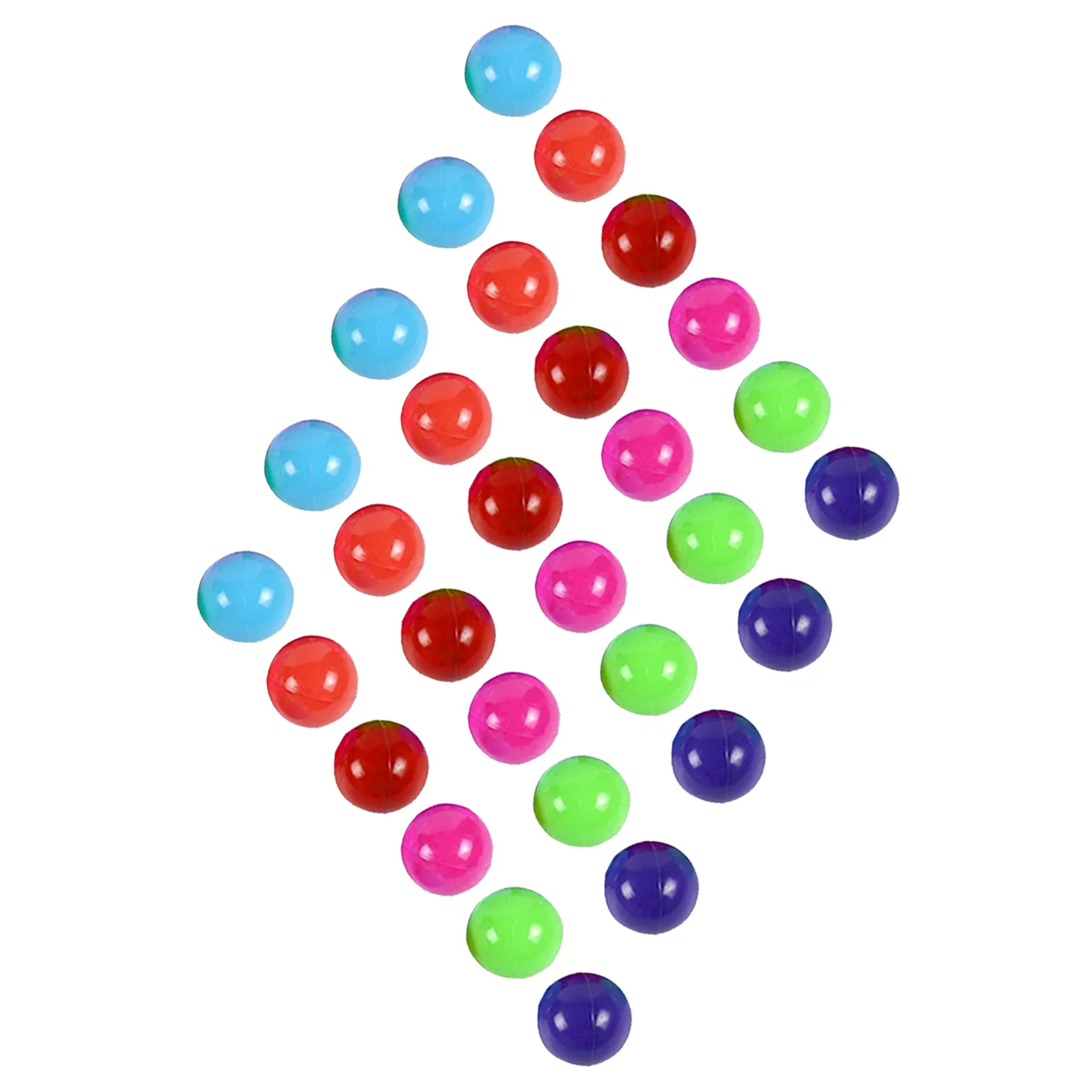 25 Piezas de Pelotas de Plástico para Piscina de Pelotas, 5.5 cm, Juego de Pelotas para Niños, 7-10 Colores Surtidos, para Tienda de Juegos, Piscina, Fiesta de Cumpleaños, Desarrollo Sensorial