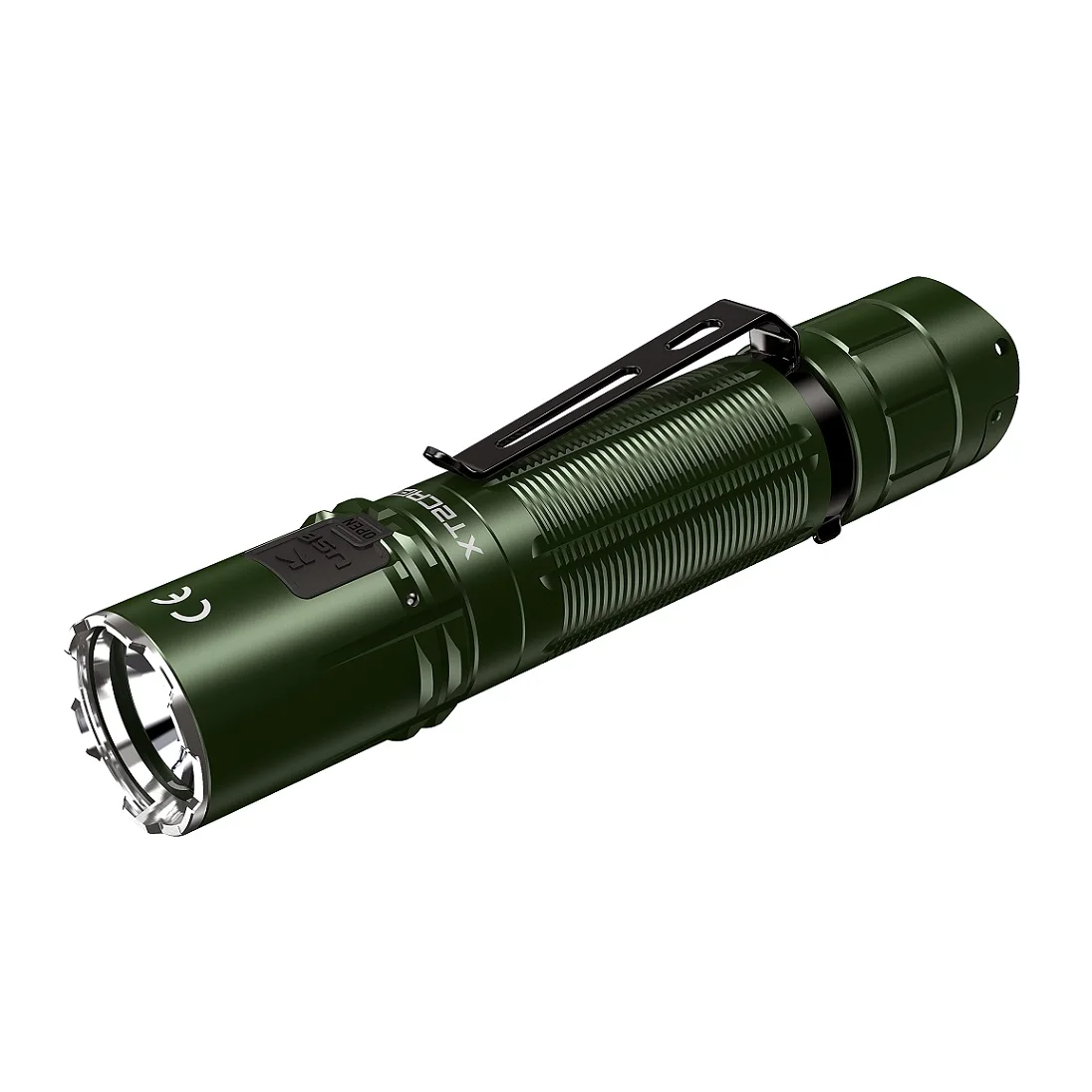 Klarus XT2CR PRO Police LED Flashlight 2100LM Torch Lighter with 18650 Battery for Camping Self Defense Hiking