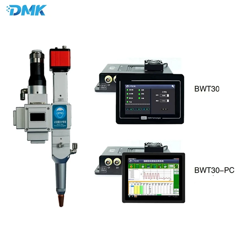 QILIN BWT30 Dual Drive Wobble Laser Welding Head BWT30PC Multi Station Lightweight Industrial Welding Gun 3000W