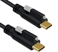 10Gbps USB Type C to USB C 3.1 Gen2 Cable PD 100W 5A Fast Charging Cable For MacBook 4k 60Hz Type C Video Cable 0.3m 1m 2m