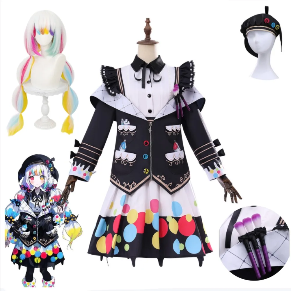 

Game Magical Girl Witch Trials Noa Jougasaki Cosplay Exquisite Dress Adult Women Halloween Comic Con Anime Outfit Same Style