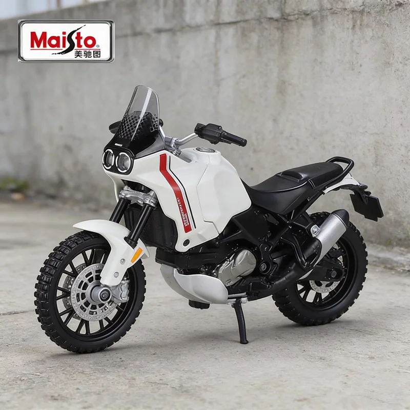 

Maisto 1:18 Ducati Desert X Alloy Sports Motorcycle Model Diecasts Metal Street Racing Motorcycle Model Simulation Kids Toy Gift