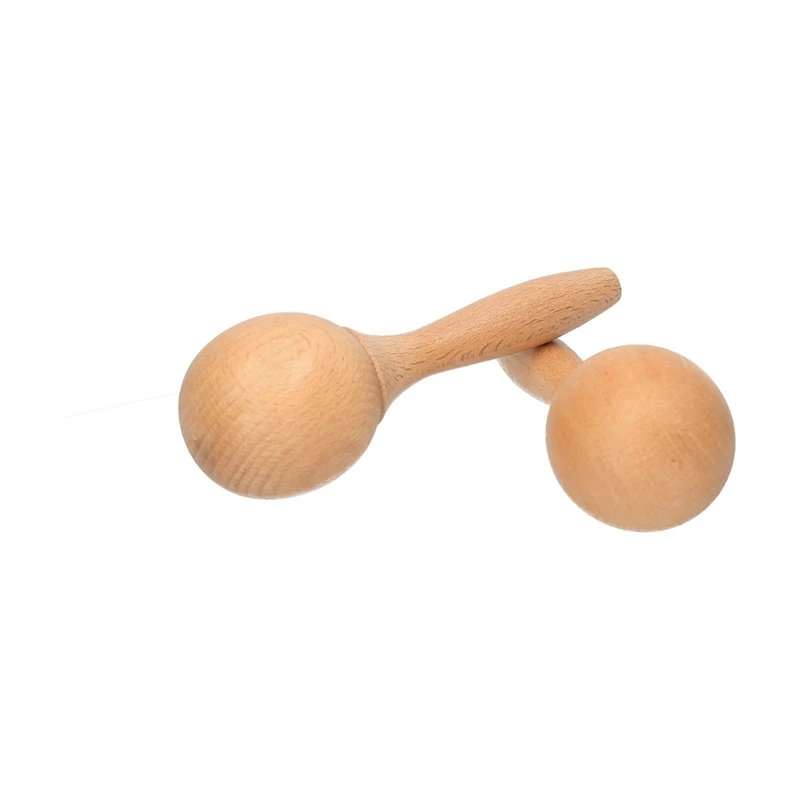 Beech Maraca, Percussion Instrument Wooden Maraca Pair Percussion Maraca For Musical Instrument 1 Pair Durable Easy Install