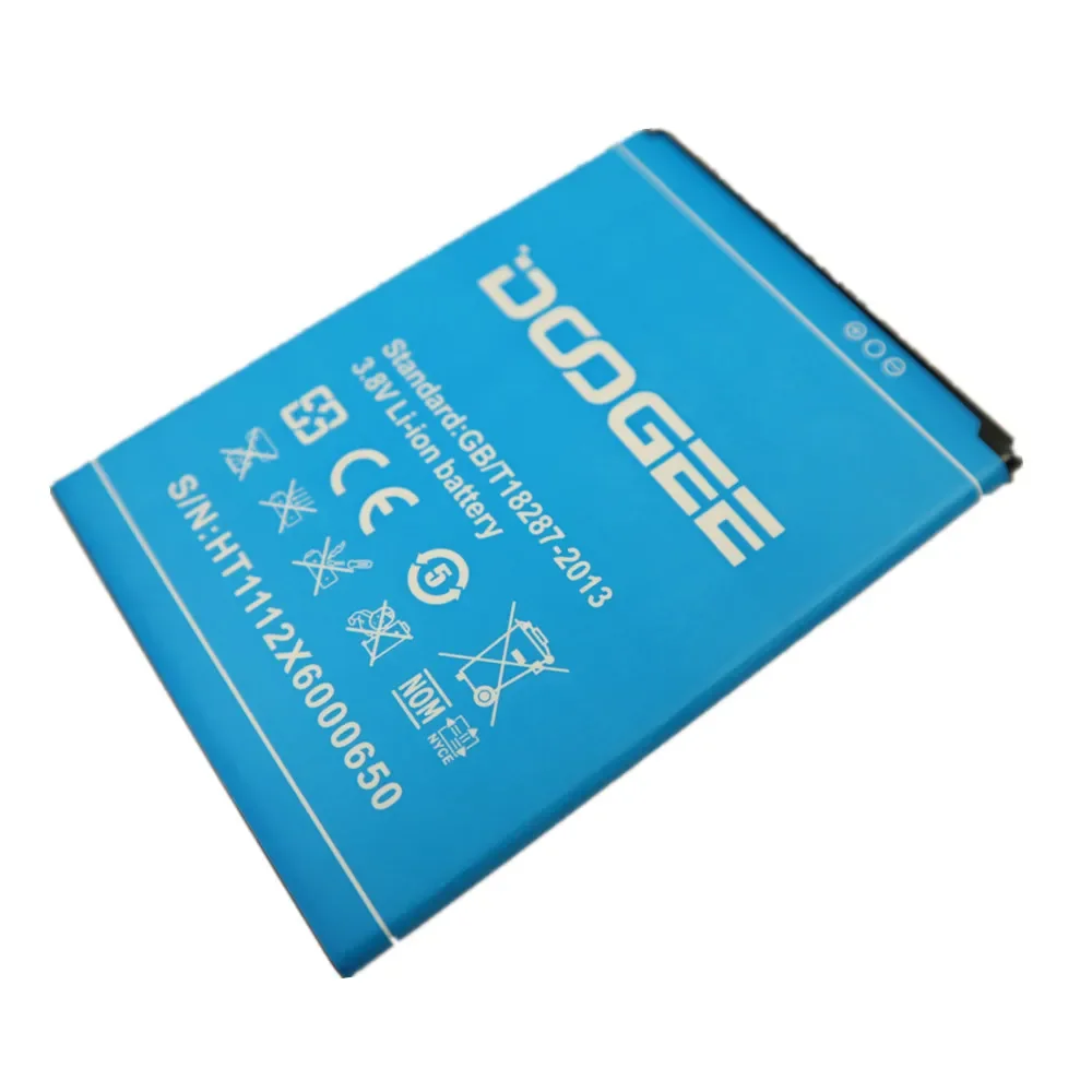 3000mAh 100% Orginal Doogee Battery For DOOGEE X6 / X6 Pro Phone Replacement Battery In Stock